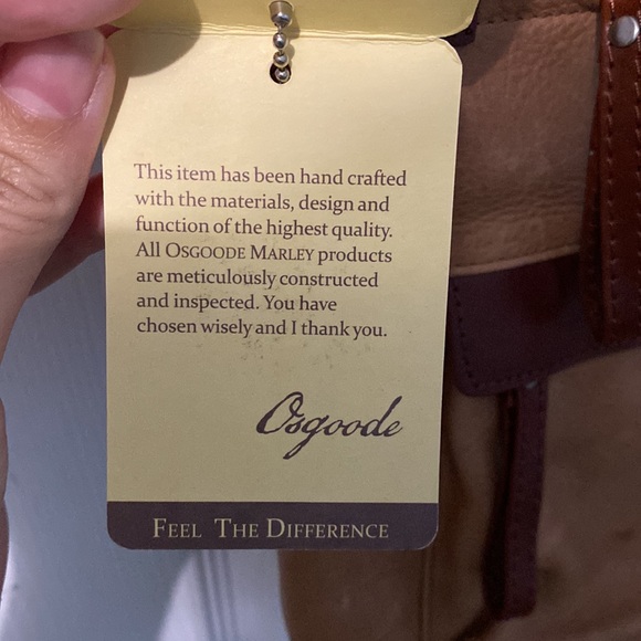 OSGOODE MARLEY Toffee leather crossbody - Picture 9 of 9